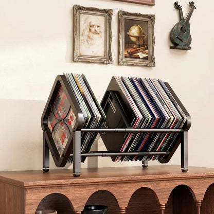 Modern Stainless Steel Desktop Book Rack Dormitory Book Storage Shelf